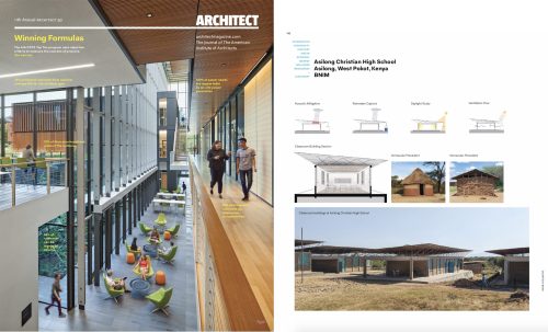 Asilong Christian High School featured in Architect Magazine