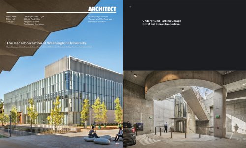 Washington University East Campus Garage featured in Architect Magazine