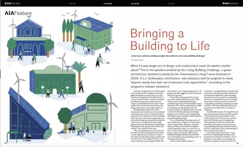 Laura Lesniewski and Steve McDowell share insight in Architect Magazine AIA Feature “Bringing a Building to Life”