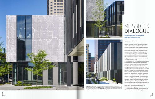 Miesblock featured in Fall 2020 Issue of Iowa Architect