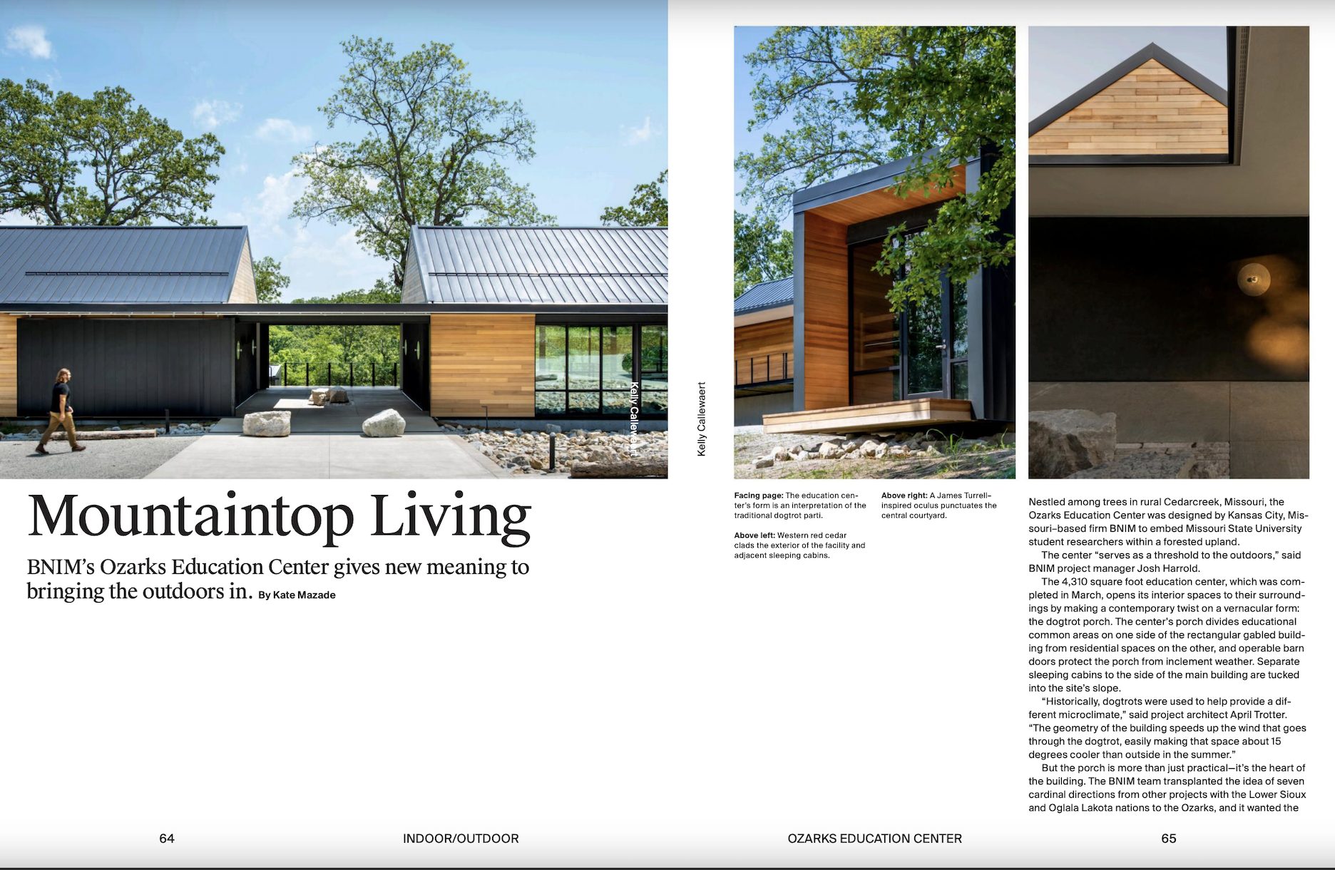 Ozarks Education Center Featured in Fall Issue of AN Interior