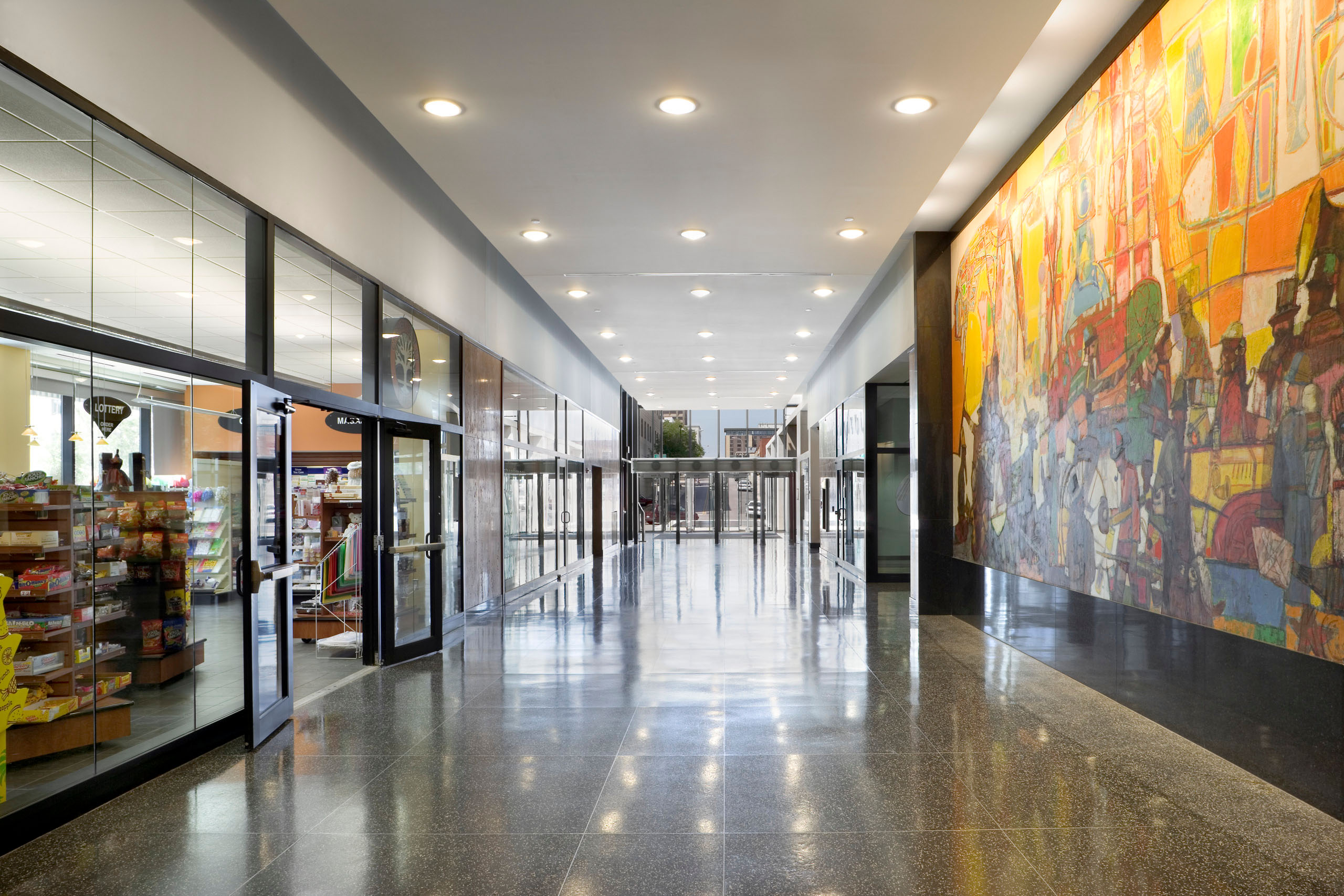 Richard Bolling Federal Building Plaza & Lobby