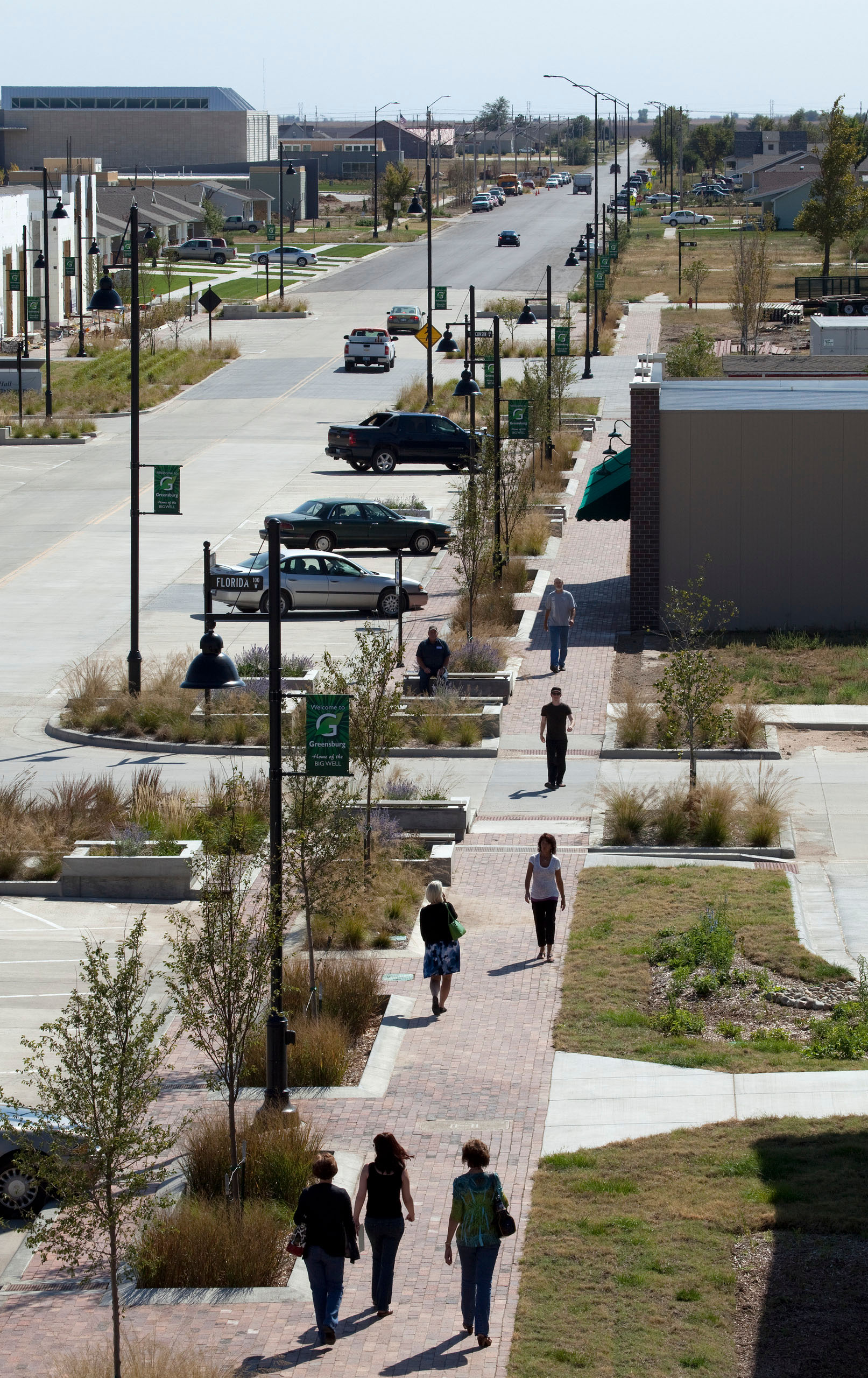 Greensburg Main Street Streetscape