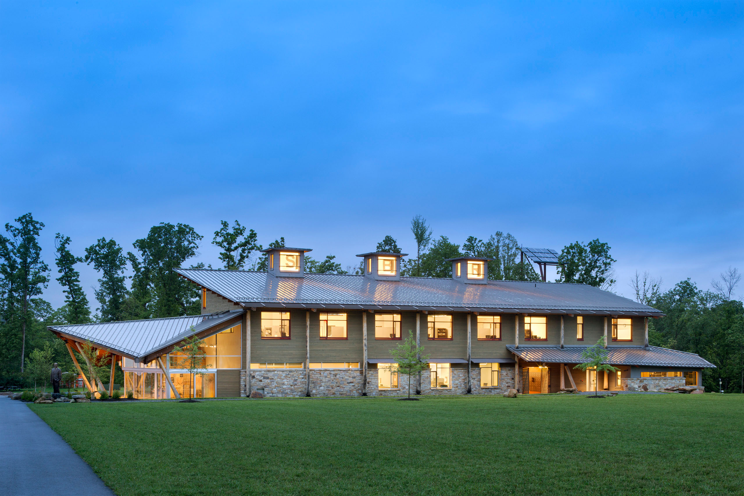 Scott Visitor Center at the Summit Bechtel Scout Reserve