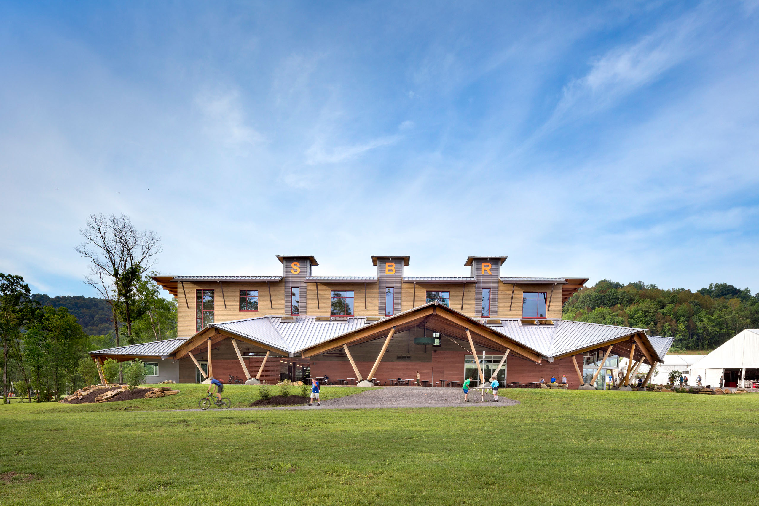 Scott Visitor Center at the Summit Bechtel Scout Reserve