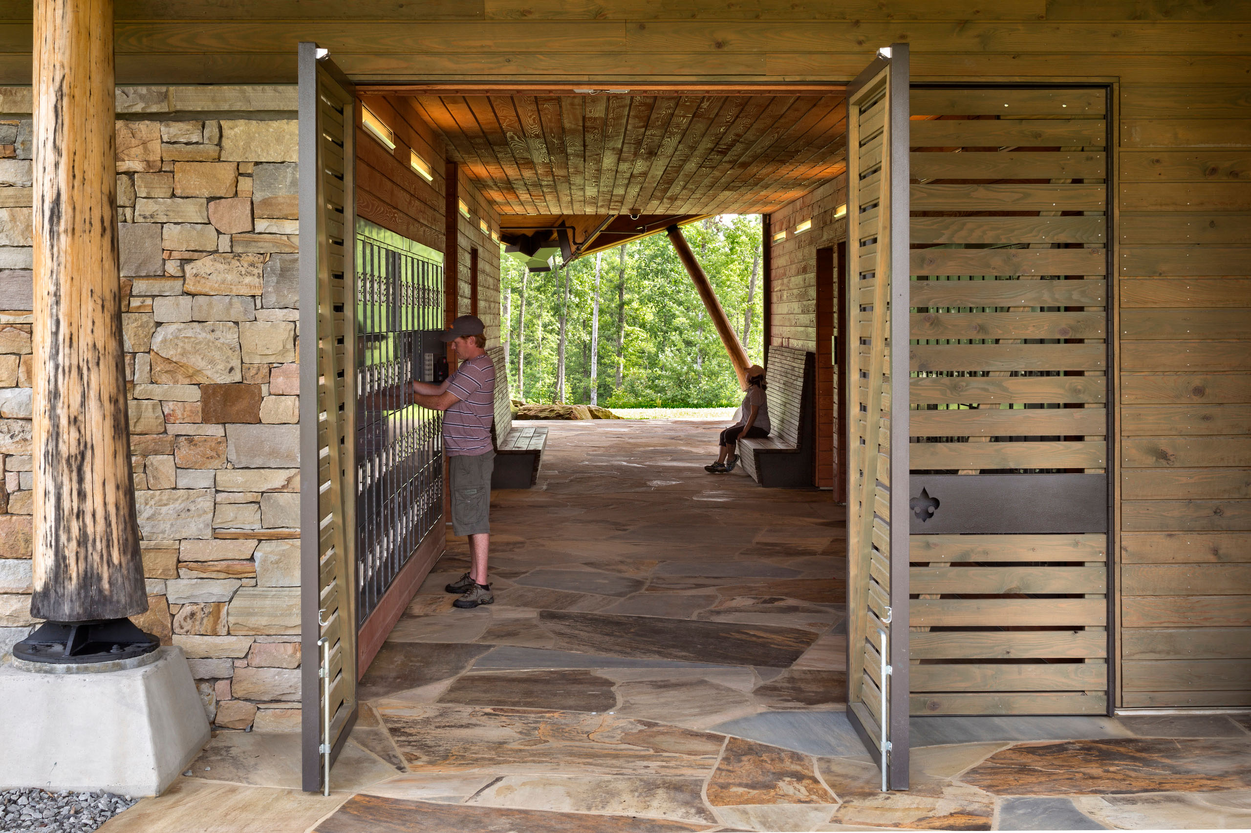 Scott Visitor Center at the Summit Bechtel Scout Reserve