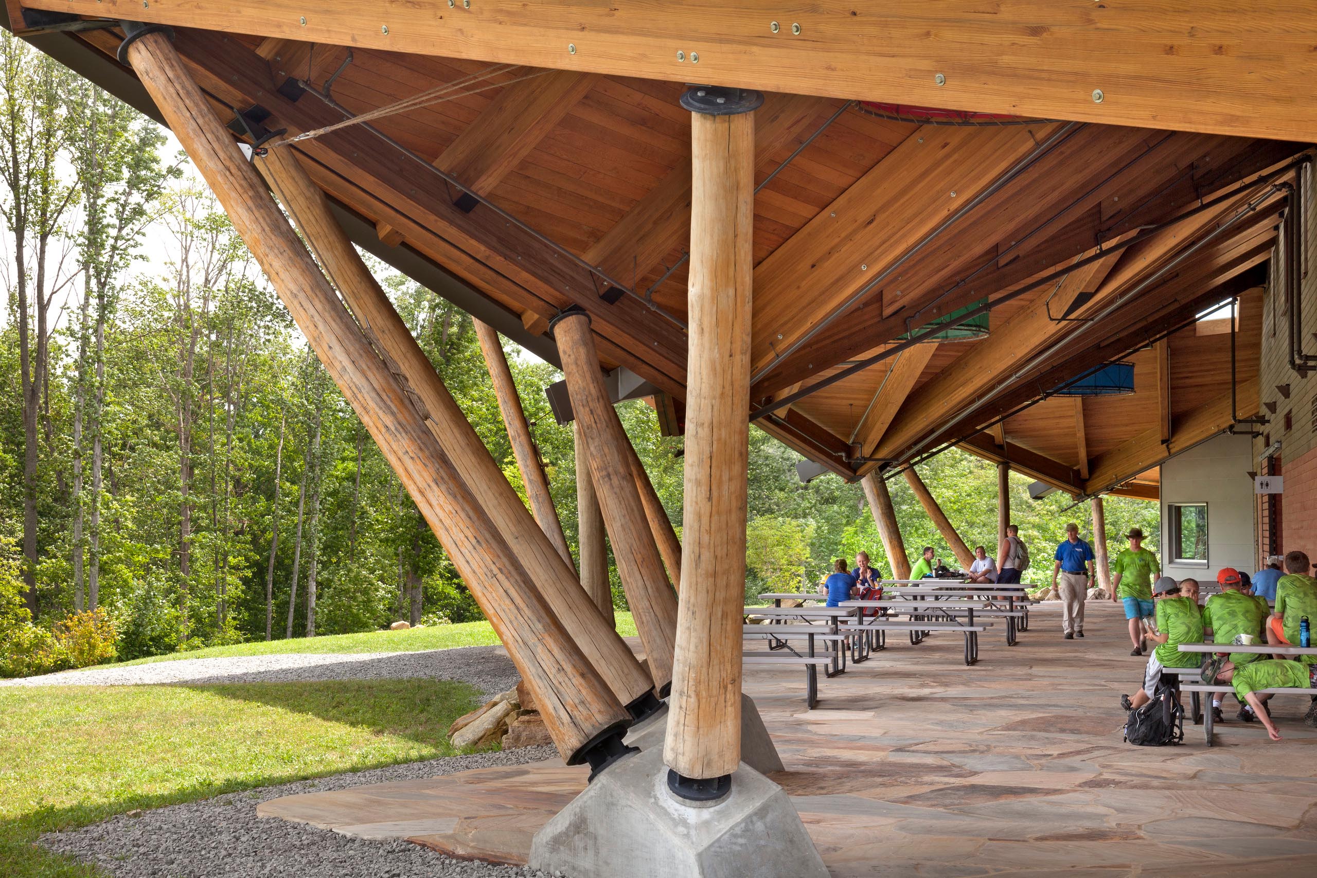 Scott Visitor Center at the Summit Bechtel Scout Reserve