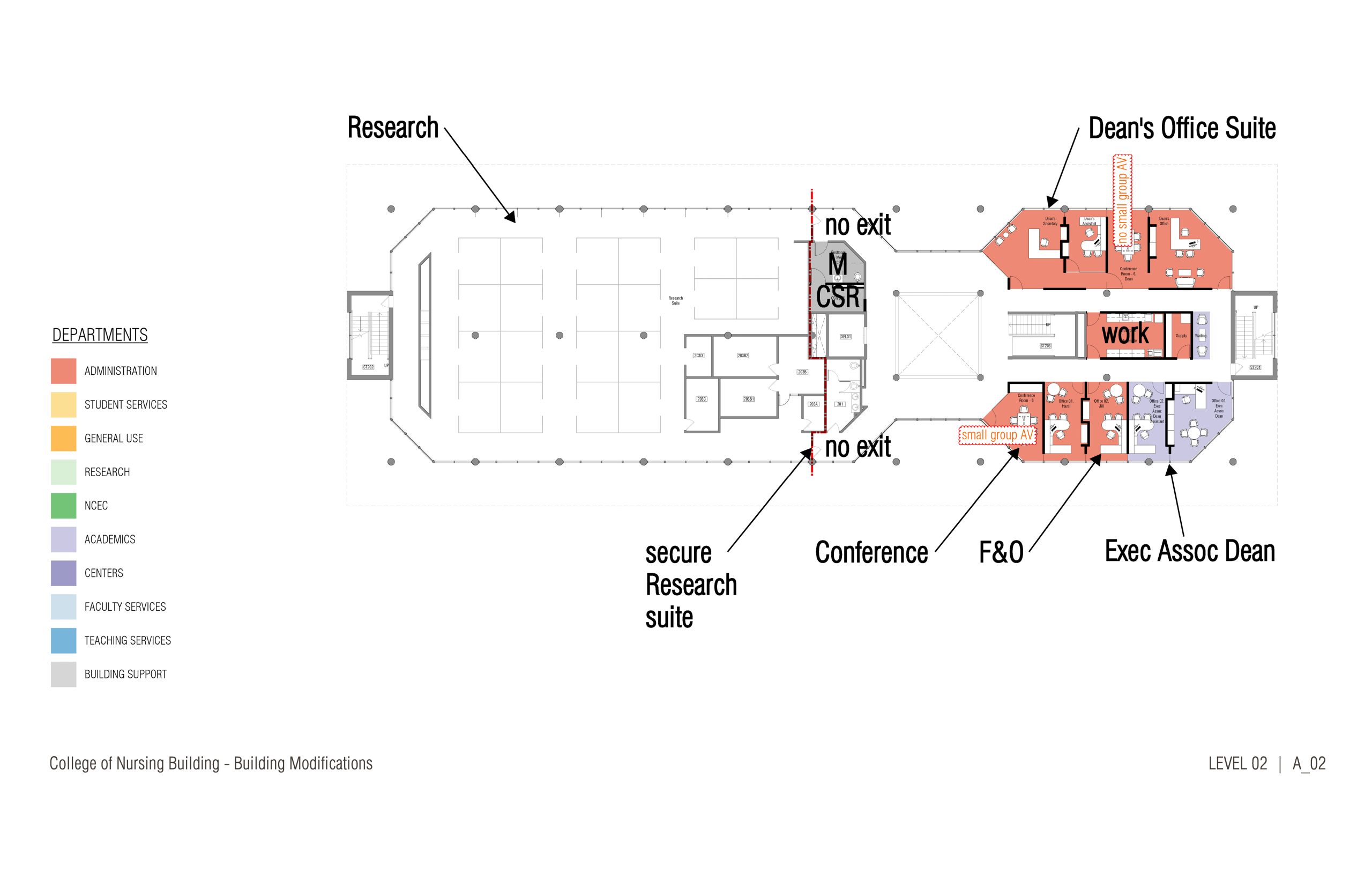 College of Nursing Building Modifications