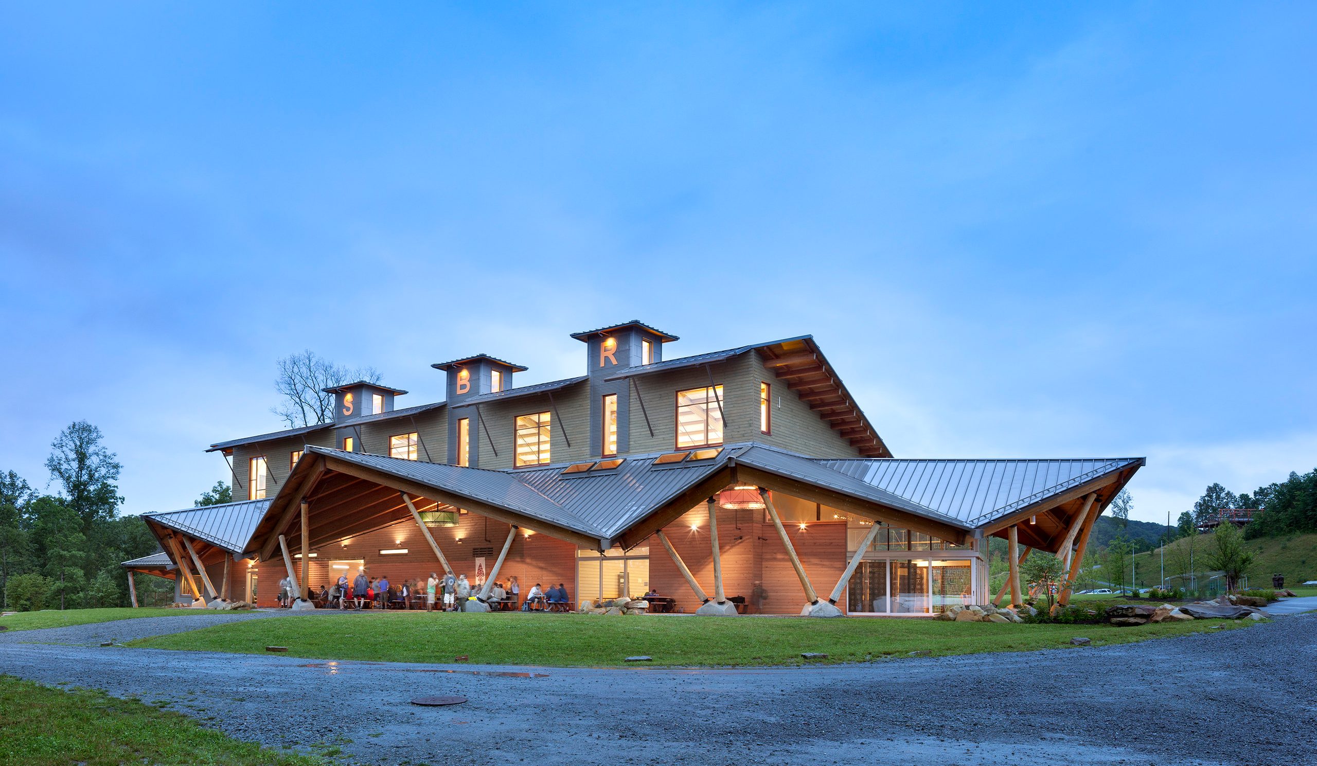 Scott Visitor Center at the Summit Bechtel Scout Reserve