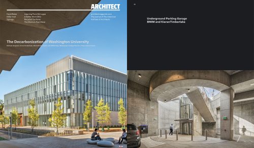 Washington University East Campus Garage featured in Architect Magazine