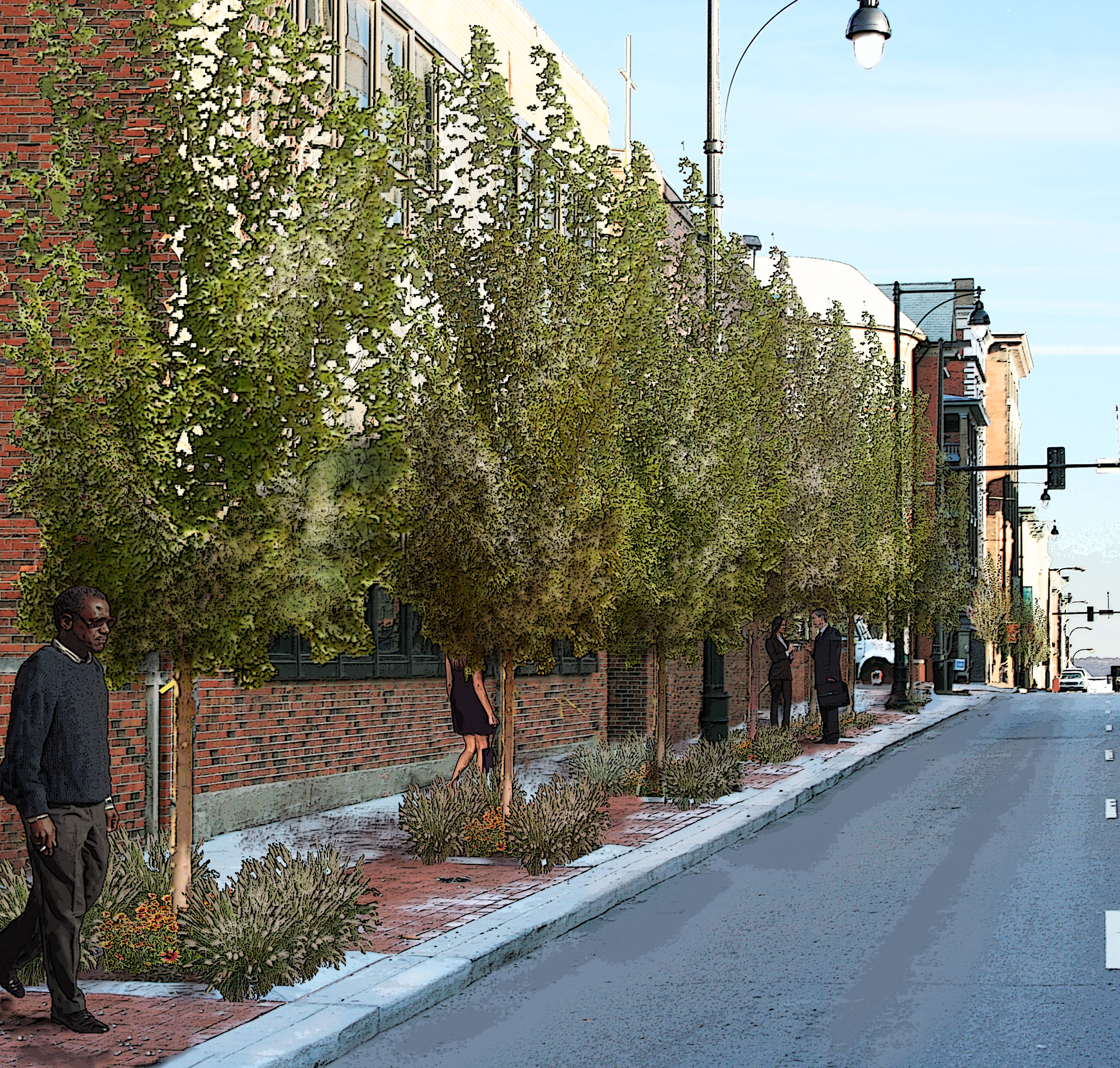 Broadway Streetscape